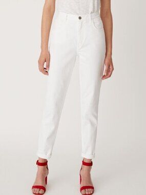 NWT M.i.h High Rise Vintage Slim Mimi Jeans White 30